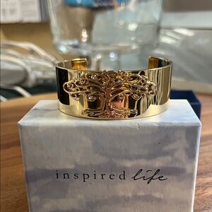 Inspire Gold Tree of Life Bracelet